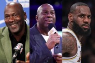 Lakers Legend Magic Johnson Explains Voting for Michael Jordan After Ditching “Bad Boy” LeBron James Many Times LA Lakers legend Magic Johnson backs Michael Jordan as the true 'bad boy' while LeBron J