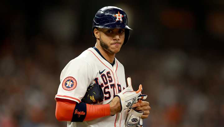 Astros scratch SS Peña ahead of clash with Seattle Mariners