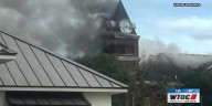 Fire damages historic Wayne County courthouse in Jesup