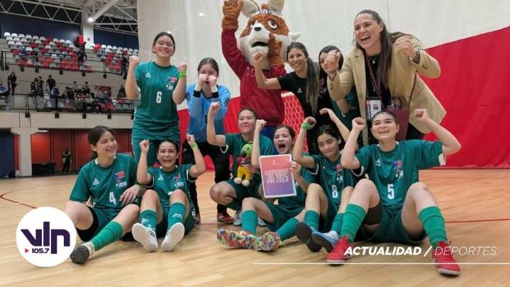 El Maule hace historia con doble campeonato nacional en futsal escolar