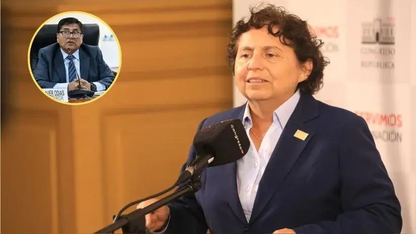 Susel Paredes anuncia que recolectará firmas para presentar moción de censura contra el ministro del Interior