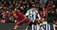 No se vio por TV: el tenso cruce de Lionel Messi con el capitán de Venezuela en el túnel del Monumental de River