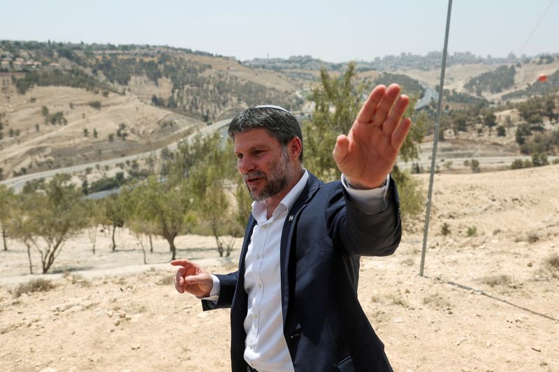 Israel's Smotrich says he is drawing up West Bank annexation maps
