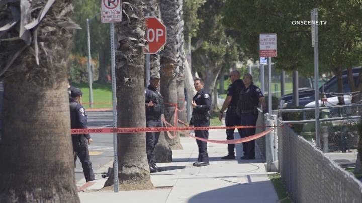California cops shoots, kills man wielding shovel near elementary school