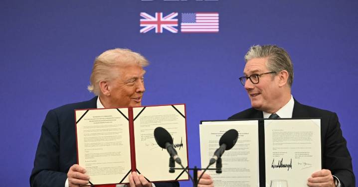 Trump and Starmer Sign 'Ground-Breaking' Billion