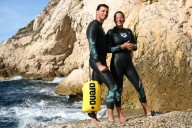 French couple plan three-month relay swim across the Atlantic