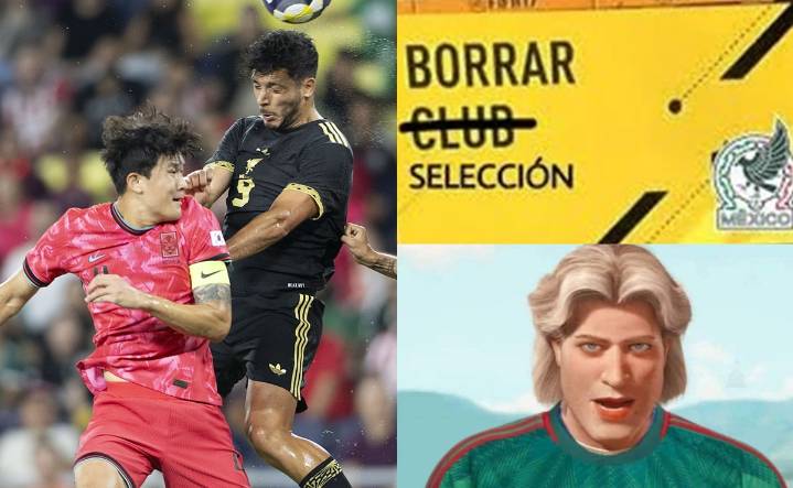 México empata con Corea del Sur, pero se lleva los mejores MEMES; así "castigaron" a la Selección Mexicana