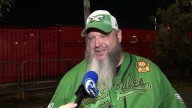 Eagles-Cowboys game: Fans begin tailgating preps outside Lincoln Financial Field