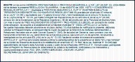 Edicto: Sobre imposición de multa