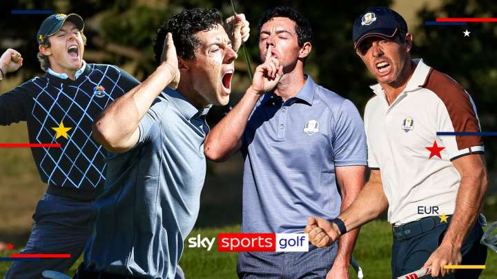 Ryder Cup: Rory McIlroy's best shots