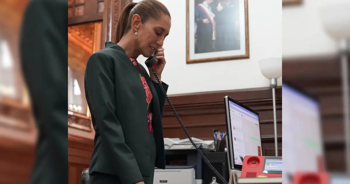 Sheinbaum se alista para su primer informe desde Palacio Nacional