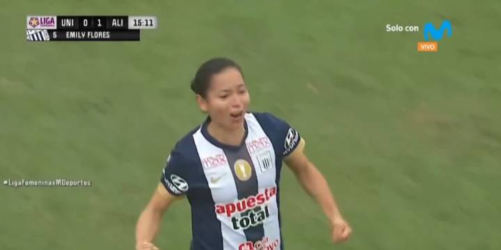 Golazo de Emily Flores con gran gesto técnico en Alianza Lima vs Universitario por la Liga Femenina 2025