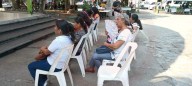 Poca convocatoria en el Día Internacional de la Mujer Indígena