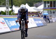 La navarra Paula Ostiz, subcampeona mundial júnior de contrarreloj