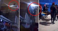 Trujillo: cae ladrón en plena fuga por el techo de centro comercial