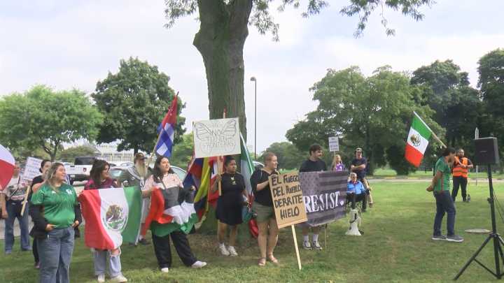 Mexican Independence Day rally protests Trump administration’s mass deportations