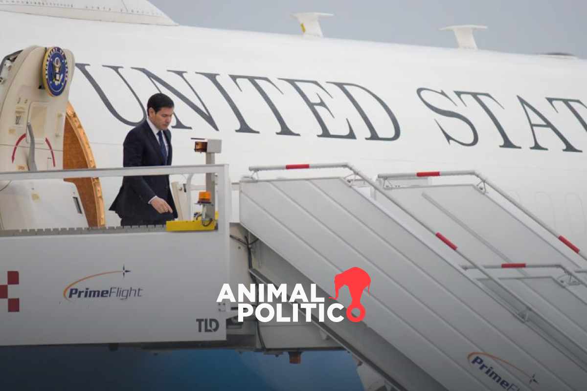 Marco Rubio llega a México: secretario de Estado de EU se reunirá con Sheinbaum