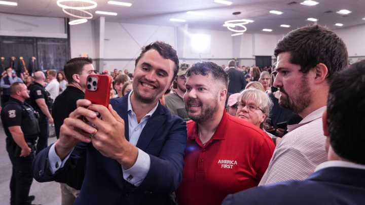 Charlie Kirk's podcast will continue, widow Erika Kirk says