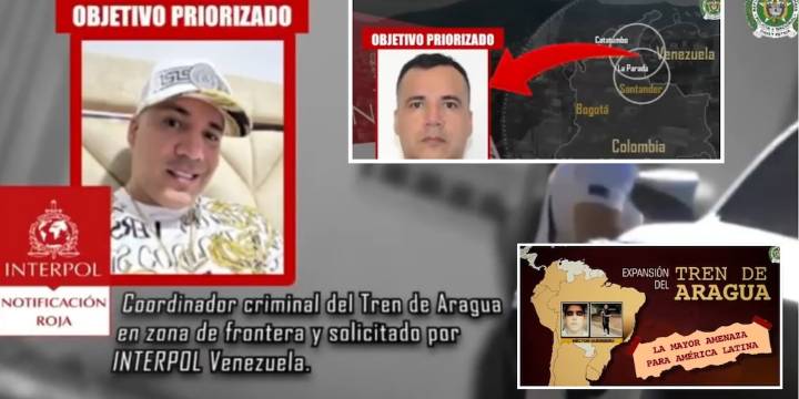 El plan que tenía alias HD, uno de los integrantes del Tren de Aragua y hombre de confianza de ‘Niño Guerrero’: se escondía e Colombia y huyeron juntos del país