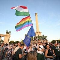 Tens of thousands rally against Hungary PM Orban's media spending