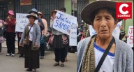 “Devuélvanme a mi hijo”: madre de joven desaparecido protesta frente a la Divincri de Huancayo