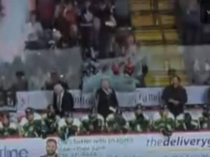 OHL to review 'scary' incident that showered London Knights coach with glass