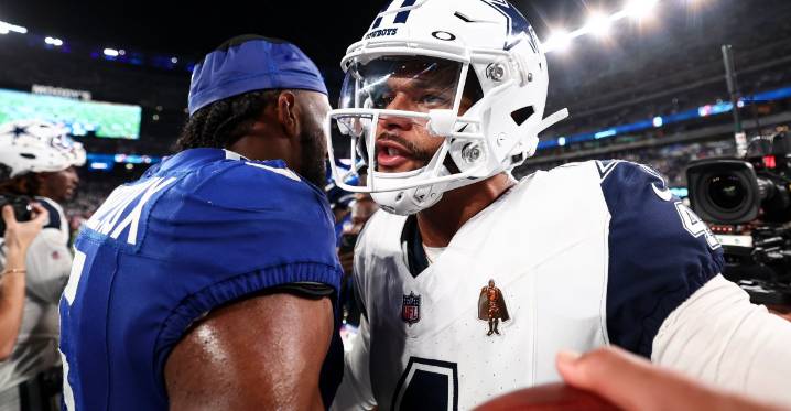2025 NFL Week 2: Dallas Cowboys vs. New York Giants