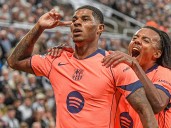 History maker: Rashford achieves Barcelona first in Newcastle win
