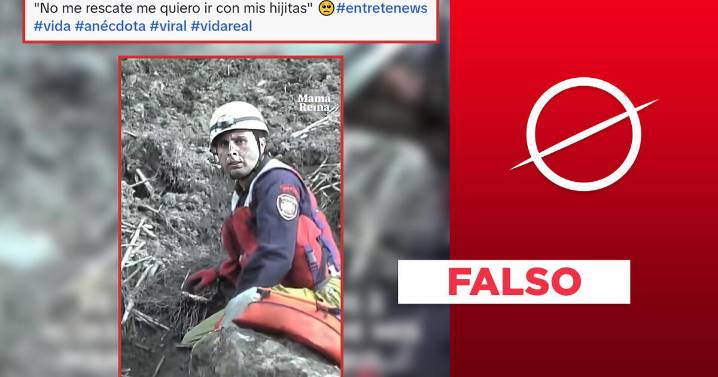 Video que muestra a un padre pidiendo que lo dejen enterrado no es real: es una actuación