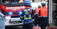 Amplio despliegue de los bomberos tras un aviso por humo en la combustión de una caldera en el centro de Salamanca