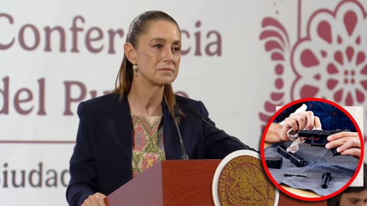 Sheinbaum anuncia acuerdo histórico con EU para combatir tráfico de armas