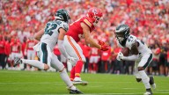 Drew Mukuba's interception helps Eagles beat Chiefs