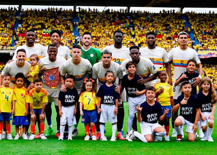 Los números de Colombia en el Clasificatorio al Mundial 2026