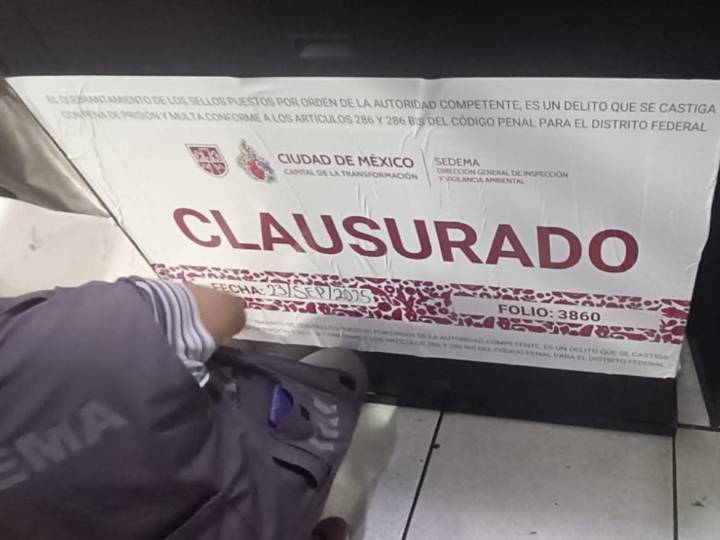 Clausuran Verificentro en la Narvarte, CDMX; encuentran fallas