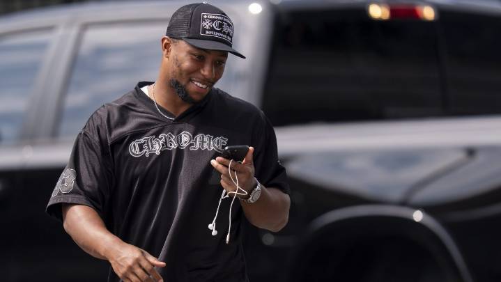 Jugadores de la NFL eligieron a Saquon Barkley como el mejor de la liga