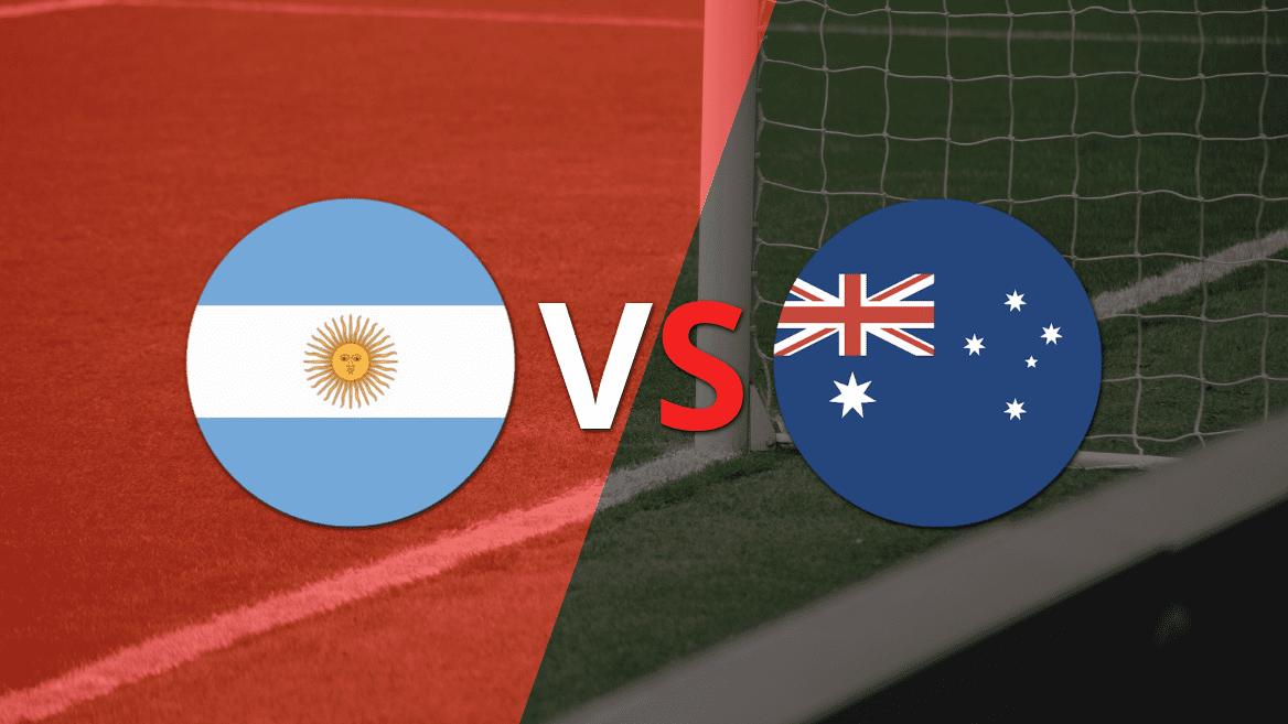 Australia se enfrentará a Argentina por la fecha 2 del grupo D