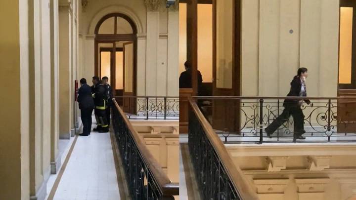 Fuego en Casa Rosada: Bomberos evacuaron a Santiago Caputo y su equipo