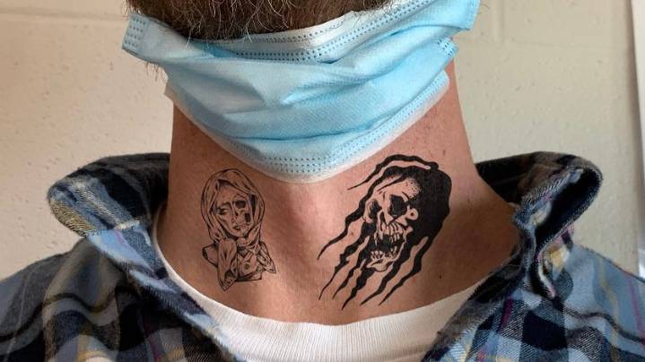 Government Now Requiring Masks to Fully Cover Douchey Neck Tattoos