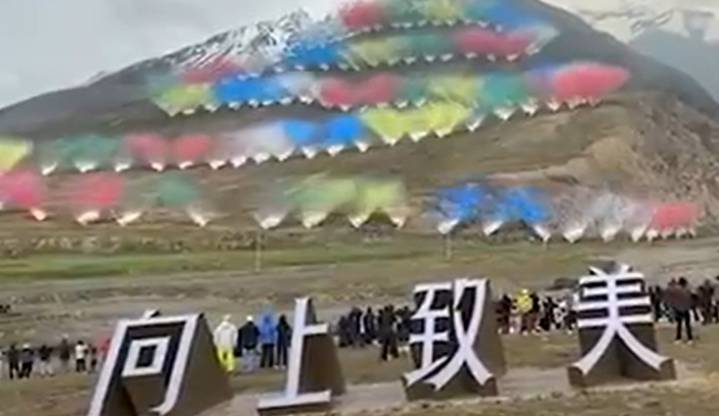 Popular fashion brand slammed after setting off massive fireworks display in Himalayas ad stunt