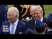 Trump greeted with royal reception to begin his second state visit