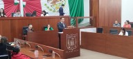 Propone Zainos inscribir en letras doradas “Ciudad de Tlaxcala, 500 años” en el Legislativo