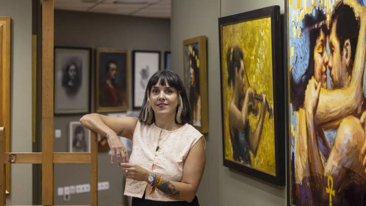 "Al pintar pienso mucho en la luz, es la representación del todo"