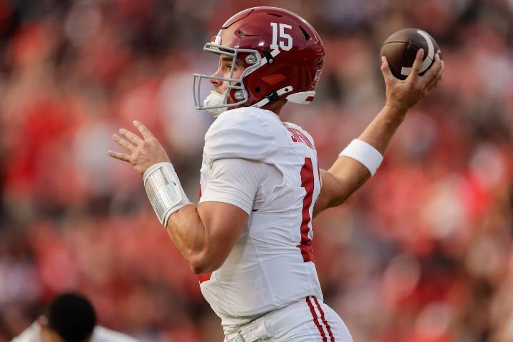 Alabama vs Georgia: Ty Simpson shines, plus other halftime thoughts