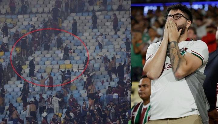 Policía brasileña da su versión y apunta a hinchas argentinos por los incidentes en las gradas