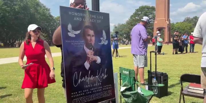 CSU holds vigil in honor of Charlie Kirk