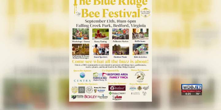 Blue Ridge Bee Festival returns Sept. 13