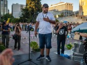 Train tragedy hunger striker captures hearts in Greece