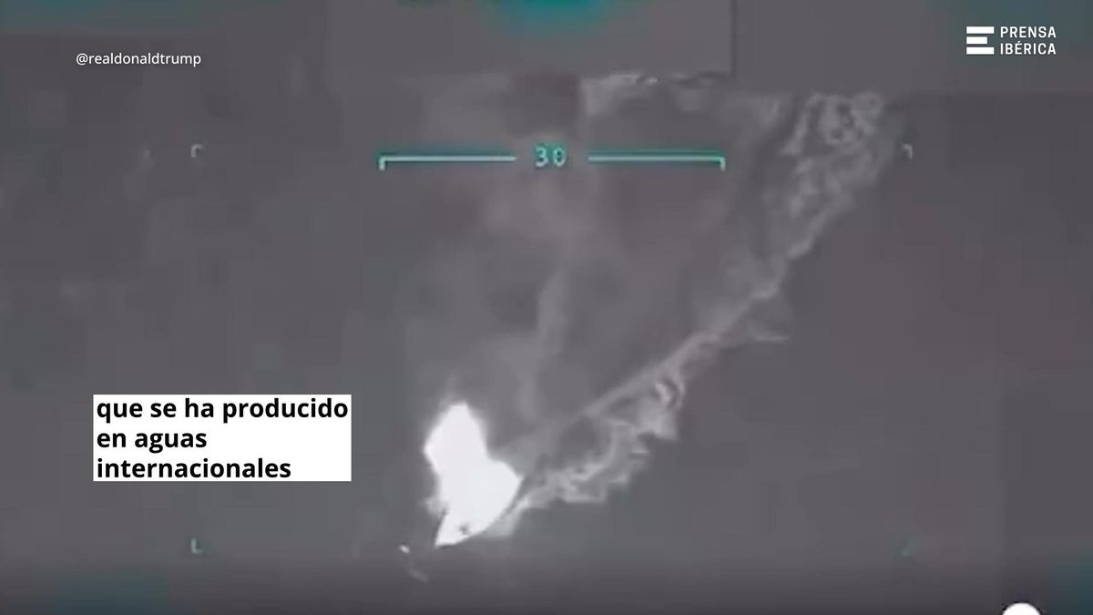 VÍDEO BARCO VENEZUELA | Así es el momento del presunto ataque de Estados Unidos a un barco procedente de Venezuela