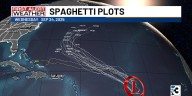 Tropical depression on track to become hurricane in Atlantic Ocean this weekend