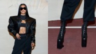 Teyana Taylor Boosts Her Look With Marc Jacobs Kiki Boots in NYC